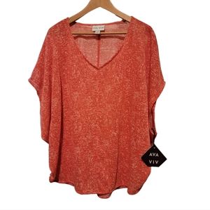 Plus size top.  for leisure, workouts, casual, spring, resort wear, vacations